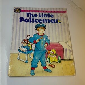 VTG The Little Policeman Storybook by Storytime Books McClanahan Book‎